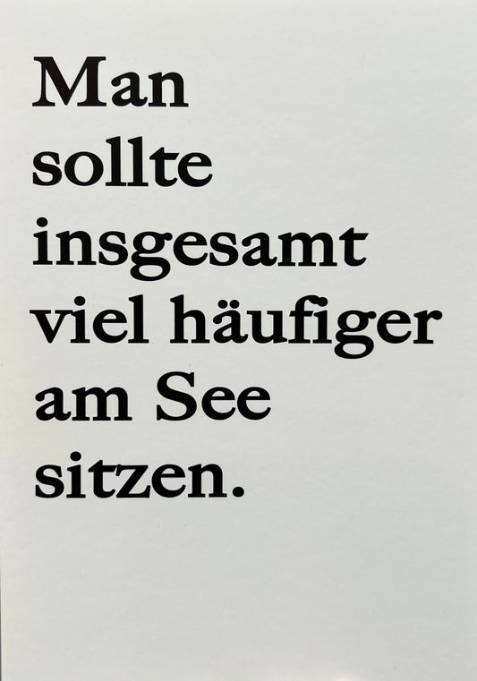 See Liebe - Kunstkarte