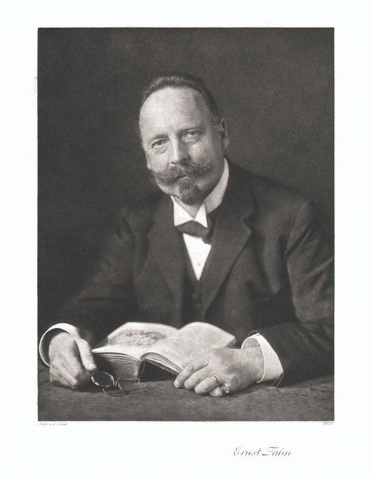 Portrait von Ernst Zahn Kunstdruck Tiefdruck